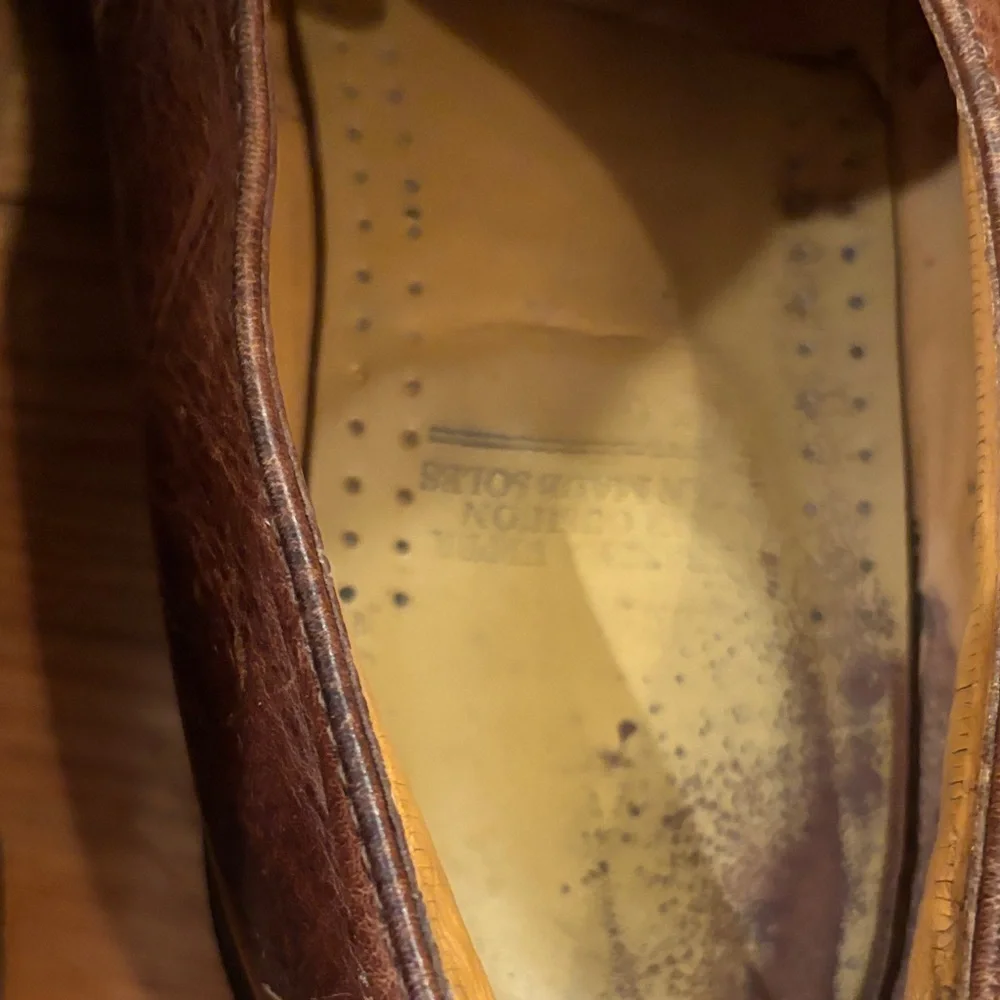 Dr. Martens Distressed Brown Leather Derbys